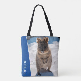 Quokka Australia Cute Animal on the Beach Photo Tasche