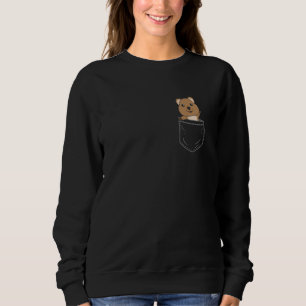 Quokka-Beutel Quokka Brust-Tasche mit Tier Sweatshirt