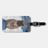 Quokka: Das glücklichste Tier auf dem Planeten! Gepäckanhänger (Vorderseite horizontal)