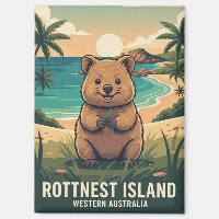 Quokka in Rottnest Island Australien
