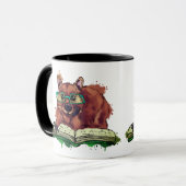 Quokka-Leserbuch Tasse (Vorderseite Links)