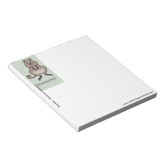 QUOKKA - NOTEPAD NOTIZBLOCK (angewinkelt)