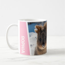 Quokka on the Beach Australia Cute Animal Photo Kaffeetasse