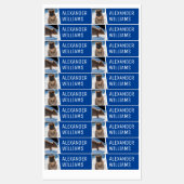 Quokka on the beach Cute Animal Photo Australia Etiketten (Blatt)