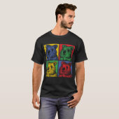 Quokka Popart T-Shirt (Vorne ganz)