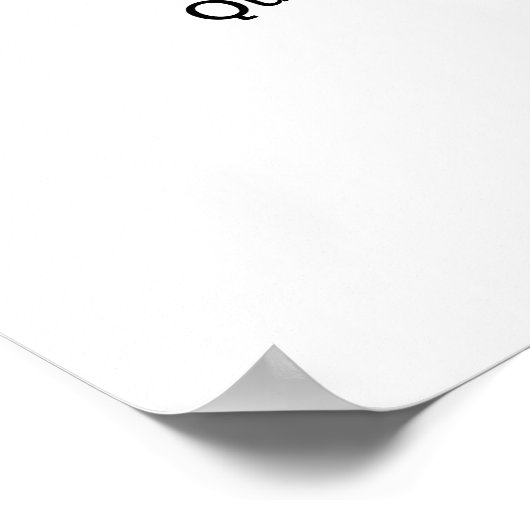 Quokka - Poster (Ecke)