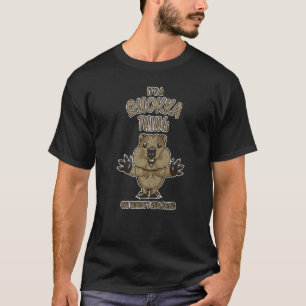 Quokka Rottnest Island Australiens Puppy Quokka 2 T-Shirt