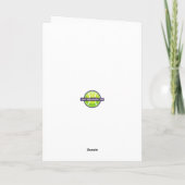 Quokka Tennis Liebe Karte (Rückseite)