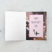 Quokka Tennis Liebe Karte (Innenseite)