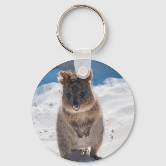 Quokka: The happiest animal in the world Schlüsselanhänger (Vorderseite)