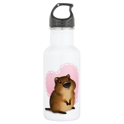 Quokka Trinkflasche (Vorderseite)