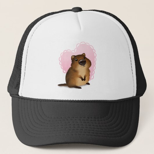 Quokka Truckerkappe (Vorderseite)
