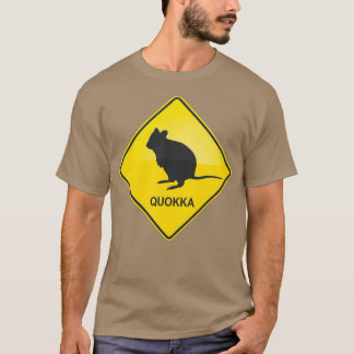 Quokka-Warnzeichen T-Shirt