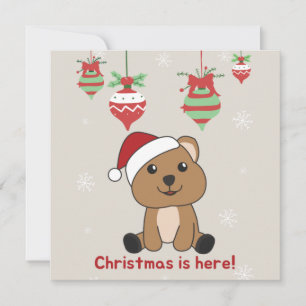 Quokka Weihnachtsschnee Wintertiere Quokkas Invit Einladung