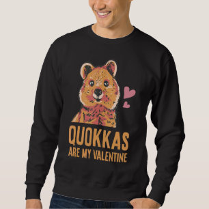 Quokkas sind mein Valentinangebot für einen Quokka Sweatshirt