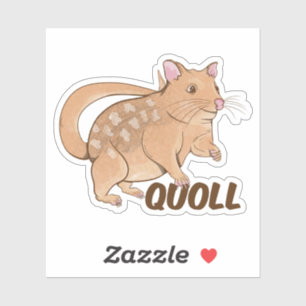 Quoll Australian Marsupial Aufkleber