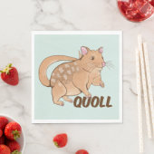 Quoll Australian Marsupial Serviette (Beispiel)