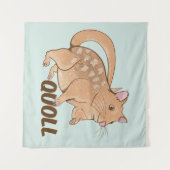 Quoll Australian Marsupial Wandteppich (Vorderseite (Horizontal))