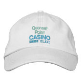 QUONSET CASINO BESTICKTE KAPPE (Vorderseite)