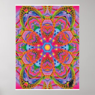 Quorum Kinematische Collage Kaleidoskop Poster