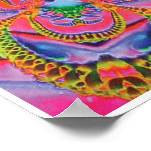 Quorum Kinetic Collage Kaleidoscope Poster (Ecke)
