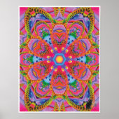 Quorum Kinetic Collage Kaleidoscope Poster (Vorne)