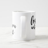 Quotable V Jumbo-Tasse (Rückseite)