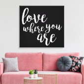 Quotable V Leinwanddruck (Insitu (Wohnzimmer))