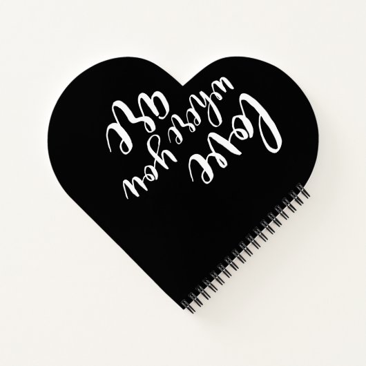 Quotable V Notizbuch (Rückseite)