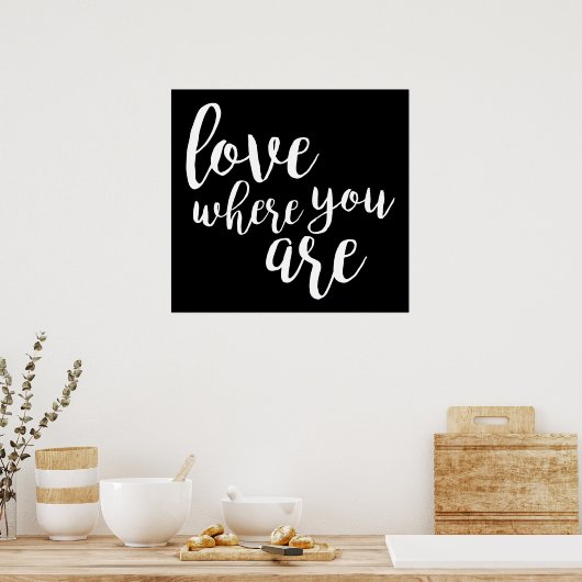 Quotable V Poster (Küche)