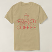 QuotApotheker Kaffee Pharmakyquot 11 T-Shirt (Design vorne)
