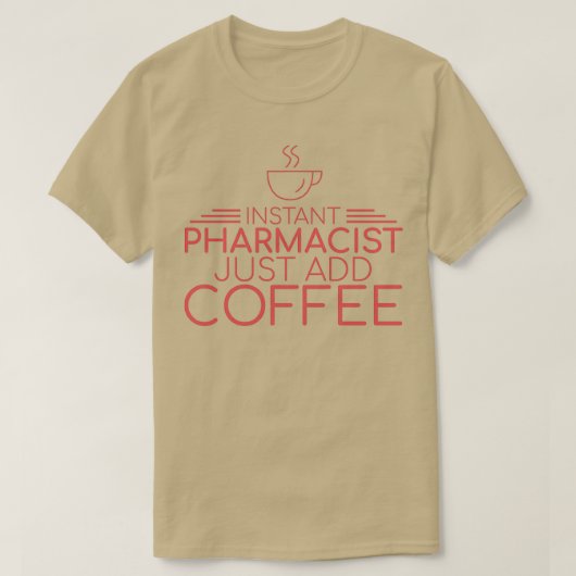 QuotApotheker Kaffee Pharmakyquot 11 T-Shirt (Design vorne)