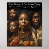 Quotation Black History Month Poster (Vorne)