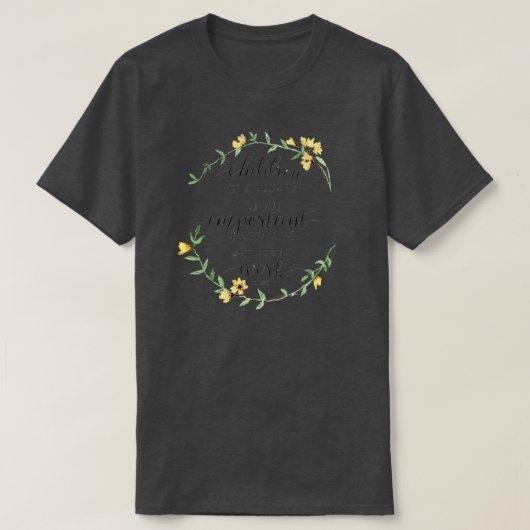 quotChildren Wichtig Workquot CS Lewis Quot T-Shirt (Design vorne)
