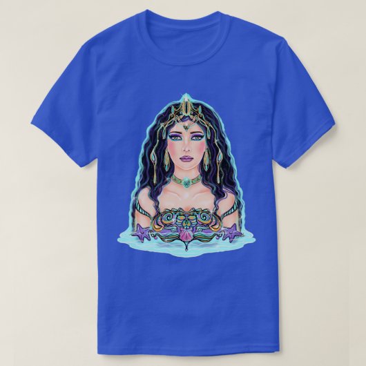 quotCleaquot Meergoddess Art von Renee Lavo T-Shirt (Design vorne)