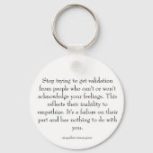 Quote about relationships.  schlüsselanhänger (Vorderseite)