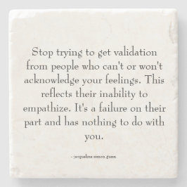 Quote about relationships.  steinuntersetzer