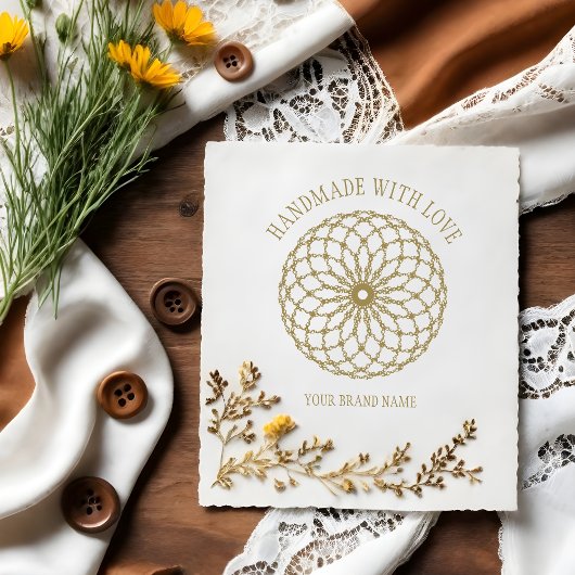 Quote an~ordnen with Handmade with Love sie an Gummistempel