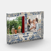 Quote and Bible Verse Vintage Pattern Photo Block (Links)