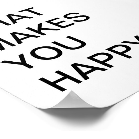 Quote Art Print Typography Quote Poster (Ecke)