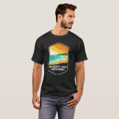 Quote Bassett Lake Loon Michigan T-Shirt (Vorne ganz)
