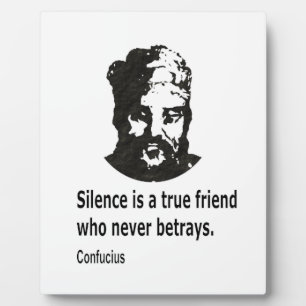 Quote By Confucius Fotoplatte