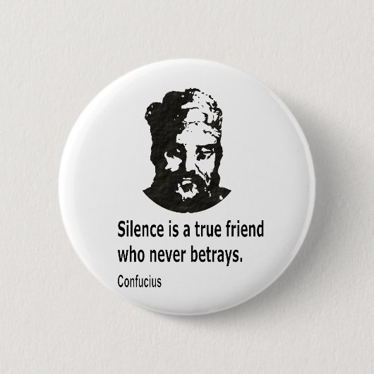 Quote By Konfucius Button (Vorderseite)