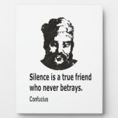Quote By Konfucius Fotoplatte (Vorderseite)