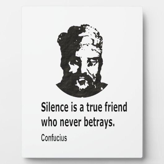 Quote By Konfucius Fotoplatte (Vorderseite)