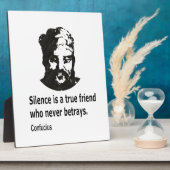 Quote By Konfucius Fotoplatte (Seite)