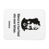 Quote By Konfucius Magnet (Horizontal)