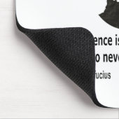 Quote By Konfucius Mousepad (Ecke)