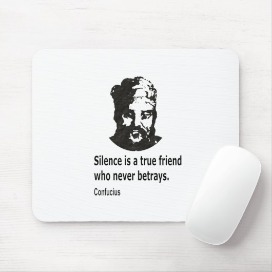 Quote By Konfucius Mousepad (Mit Mouse)