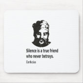 Quote By Konfucius Mousepad (Vorne)